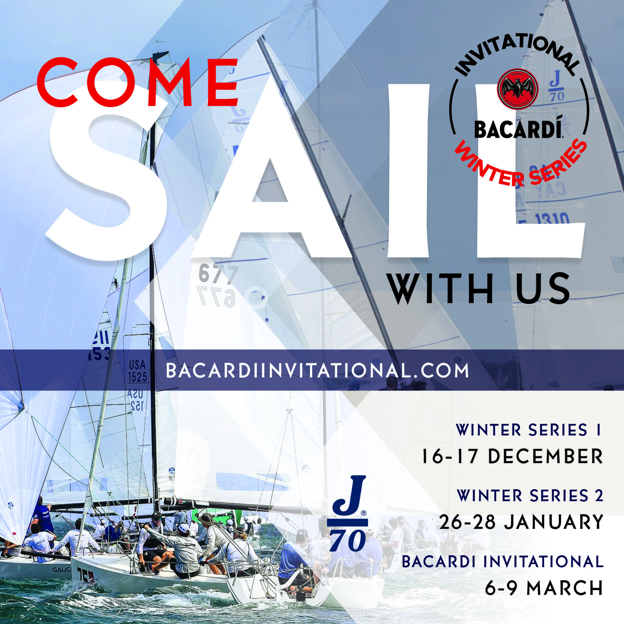 Bacardi Winter Series 2023/2024 J/70 USA